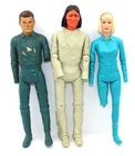 3 - Marx Johnny West Figures Jane, Geronimo & Capt Maddox to restore parts #174