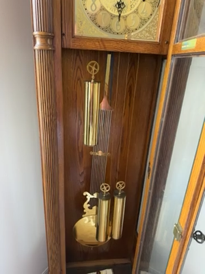 1979 sleigh grandfather clock, perfect condition 1 owner | eBay