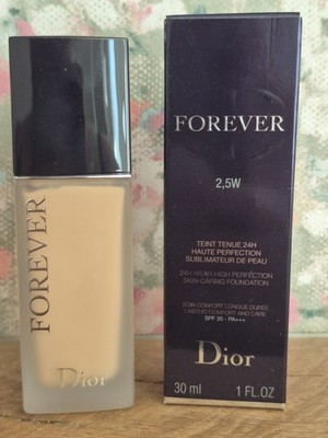 Dior Forever Foundation 24H High Perfection 30ml Farbton 2,5W Neu Originalverpackt UVP 52£