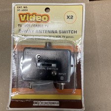 GC ELECTRONICS 32-3024 2 Way A/B Switch (Cable, Satellite, Antenna, etc.)