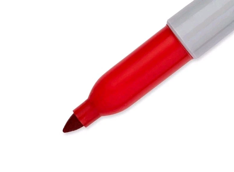 12 Marcadores Permanentes Rojo Sharpie EN CAJA Finos ENVÍO GRATUITO COMPRA 4 OBTÉN 15% DE DESCUENTO Foto 2 de 3