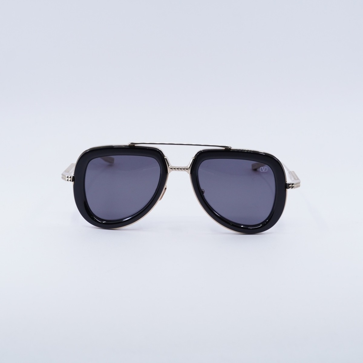 Valentino V-LSTORY VLS-129A Shiny Black/Gold/Grey 50-21-140 