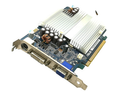 ASUS GeFORCE 7600 GS 512MB PCI-E SILENT GRAFIKKARTE DVI-VGA S-Video #GK14760