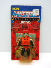 MOTU VINTAGE STINKOR Unpunched Masters of the Universe MOC sealed figure He-Man