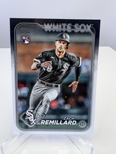 Zach Remillard Rookie Card 2024 Topps Series 1 #222 RC Chicago White Sox. rookie card picture