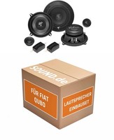 Lautsprecher Boxen Front Hifonics VX5.2E FüR Fiat Qubo Typ 225 2X Tief-MitteltöN