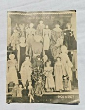 VINTAGE 1970 - 71 MARK FARMER CATALOG DOLL MAKING DOLLHOUSE MINIATURES