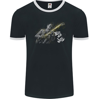 Blues N Jazz Gitarrenspieler Herren Maglietta FotL