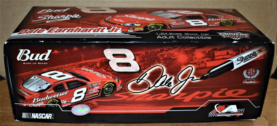 Chevy Monte Carlo 2007 1/24 #8 Dale Earnhardt Jr. Sharpie Budweiser Ltd. Ed. NIB - Image 2 of 4