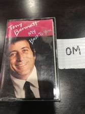 TONY BENNETT "MY BEST TO YOU" CASSETTE TAPE 1982 POP/JAZZ MUSIC SONY MUSIC