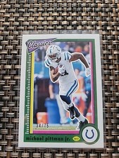 2022 Panini Classics - Blue Back #42 Michael Pittman Jr. 34/75 - Colts