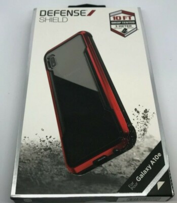 Samsung Galaxy A10e X-Doria Defense Shield Case Red - NEW FACTORY SEALED 