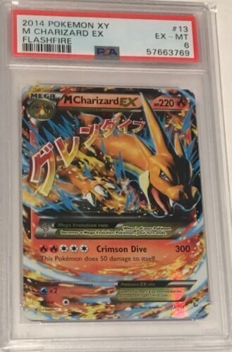 Pokémon TCG: M Charizard EX (69/106) - XY2 Flash de Fogo em