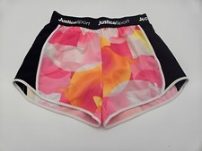 Girl's Justice Sport Shorts Size Medium Bright Colors