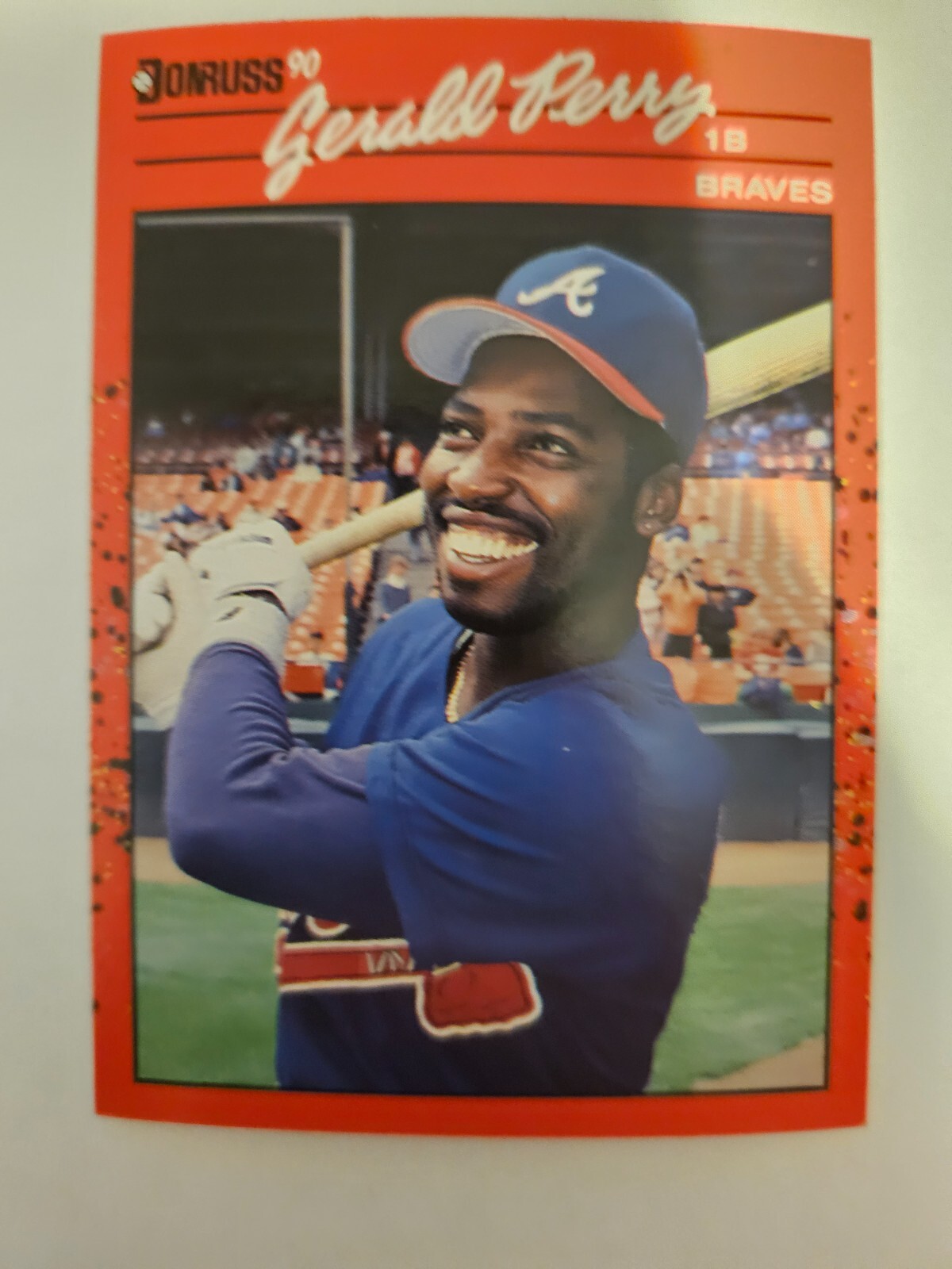 1990 DONRUSS GERALD PERRY #153 NM