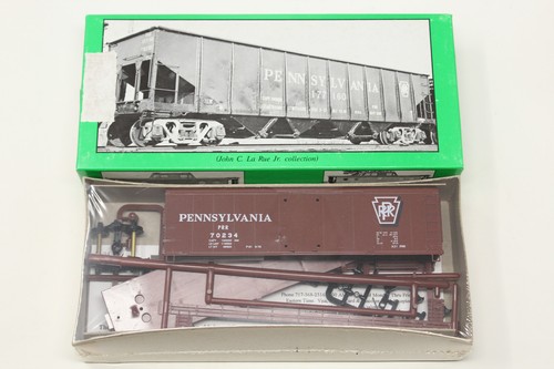 HO Bowser X-31a 40' puerta única techo redondo caja coche Pennsylvania PRR 70234 kit | Zustand: Used