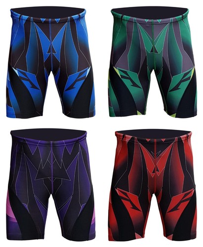 Acclaim Slim Fit Pechino st Tropez Stampa Uomo Compressione Nuoto Jammer 2025 - Bild 2 von 29
