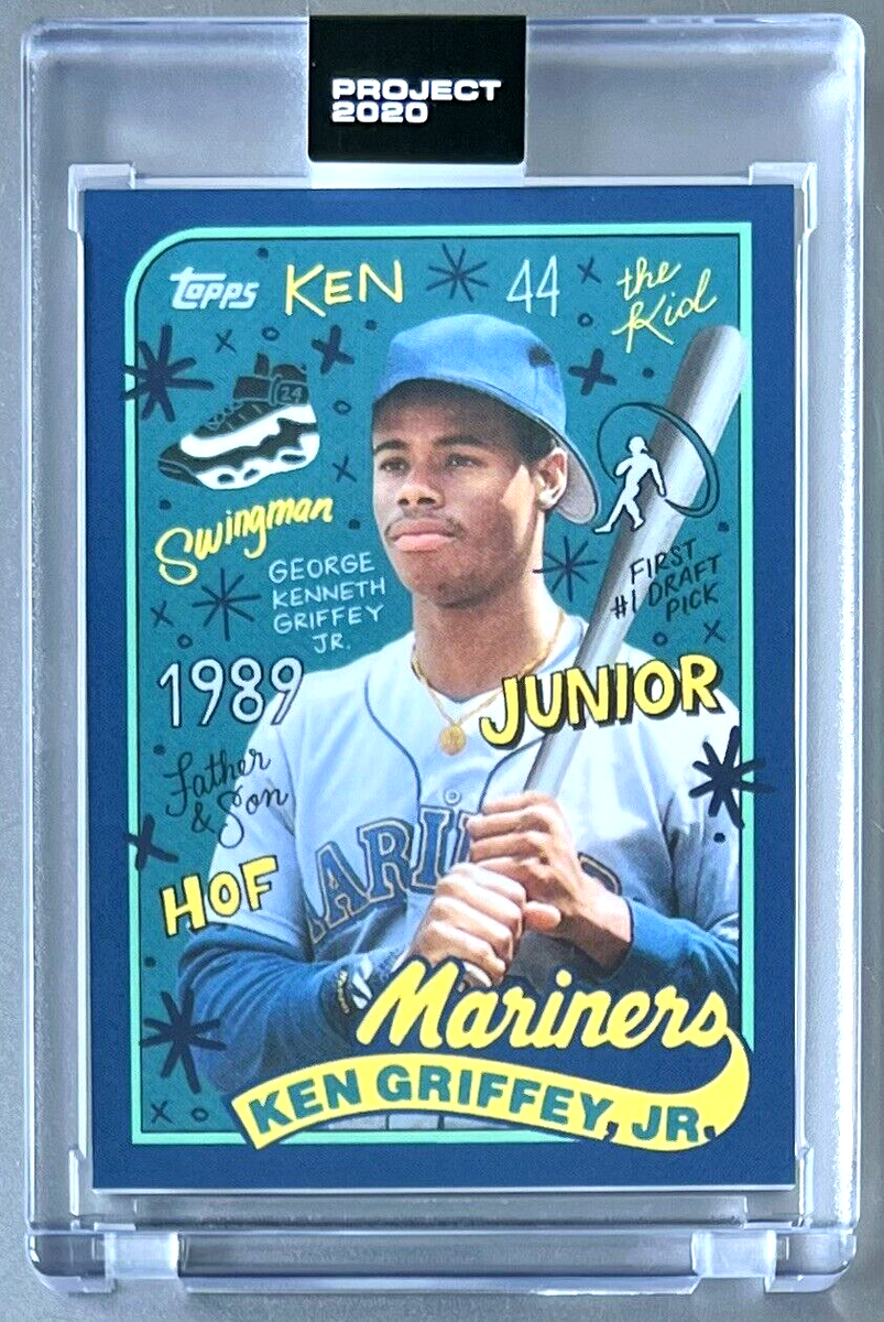 TOPPS PROJECT 2020 #394 KEN GRIFFEY, JR by Sophia Chang 1989