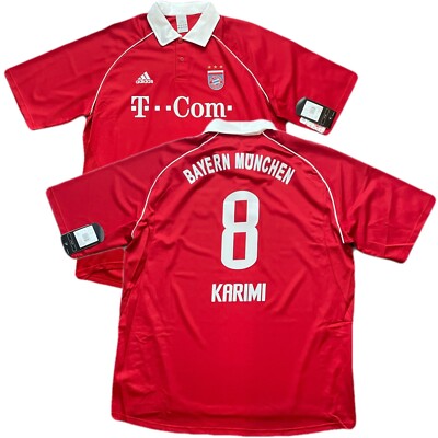 2005/06 Bayern Munich Home Jersey #8 Ali Karimi 2XL Adidas Munchen NEW