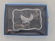 Nocona Belt Co Camo Eagle Belt Buckle Open Box