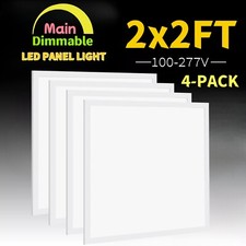 LED Flat Panel Light 2X2 Ft,White LED Drop Ceiling Office Lights,45W 150W Indoor