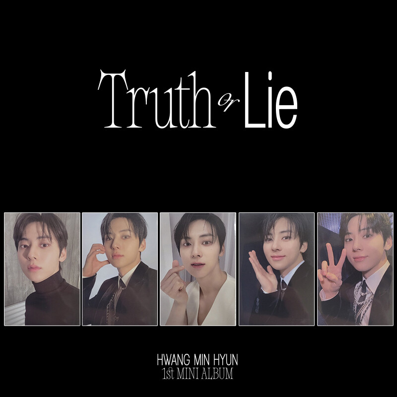 ファンミニョン Truth or Lie アルバムトレカ コンプリート
