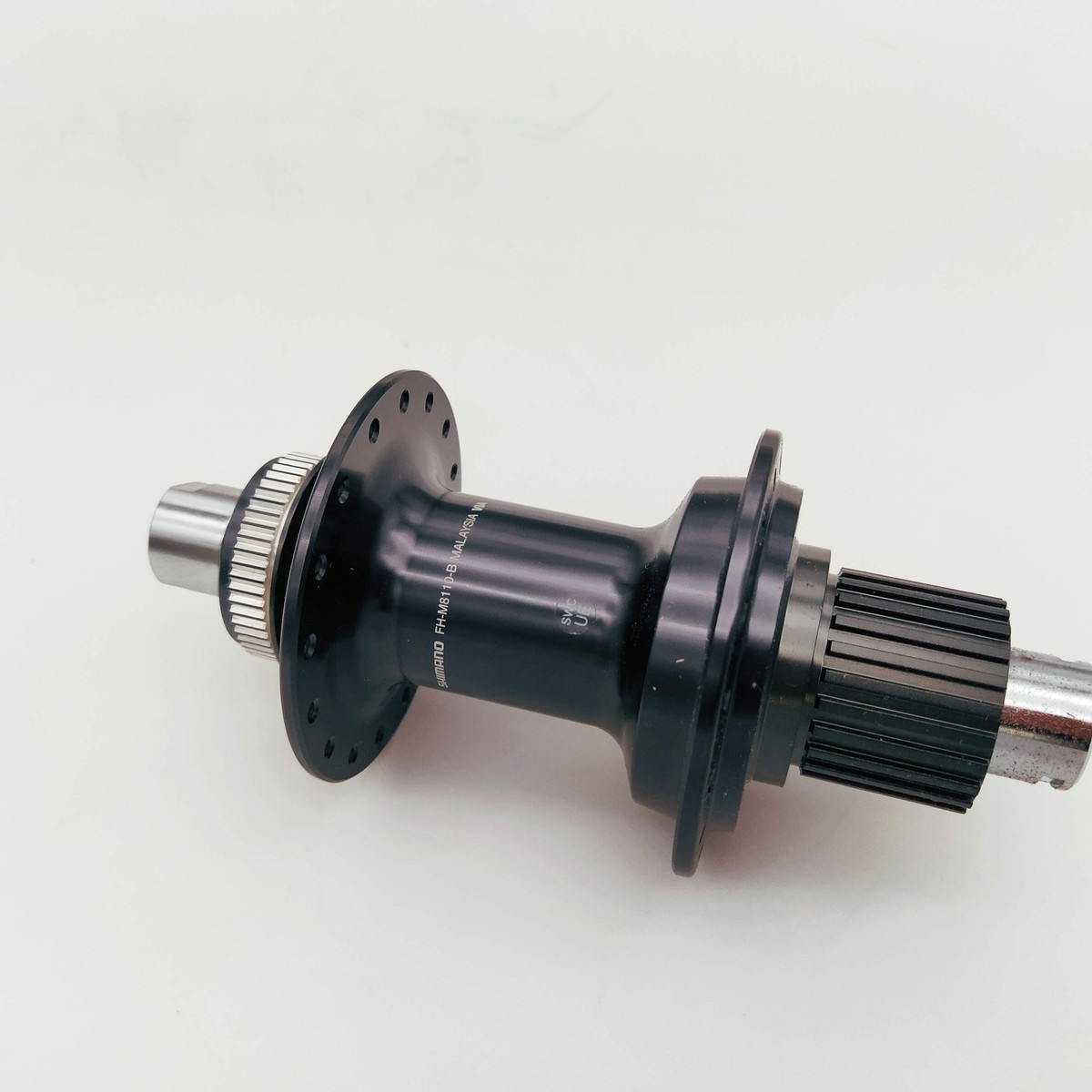 Moyeu Arrière Shimano XT FH-M8110 - 12x142mm, Center-Lock, Micro Spline, 32 Trous, Noir - NEUF