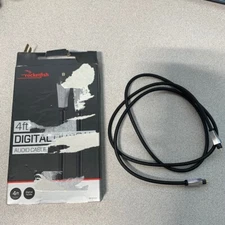 Rocketfish™ - 4' Toslink Optical Audio Cable - Black