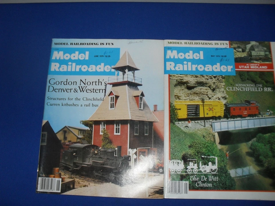 MODEL RAILROADER MAGAZINE - 1979 - VOLUME 46 - BULK LOT - Image 3 of 4