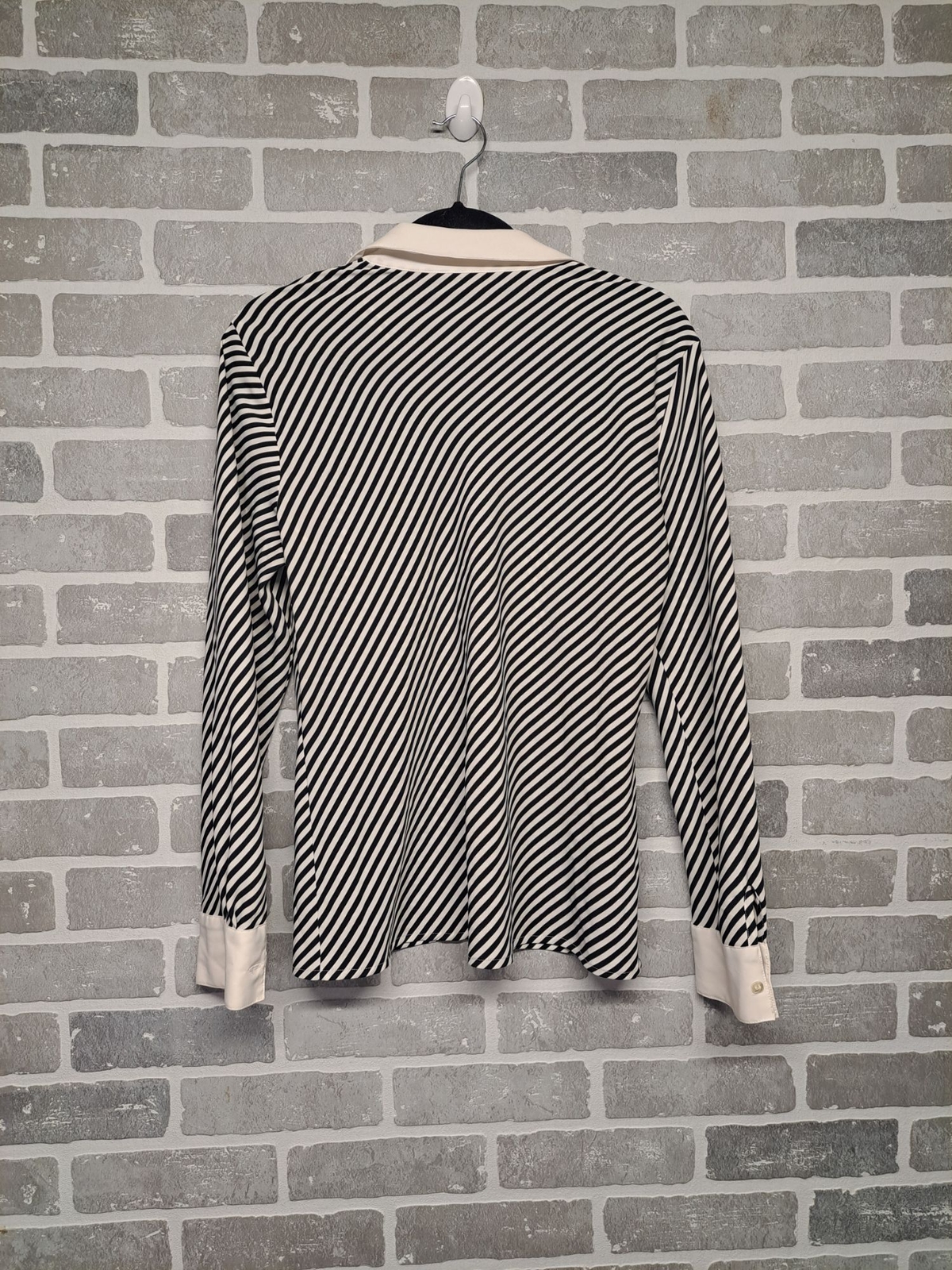 Notations 90s Striped Button Down,Long Sleeve Cla… - image 7