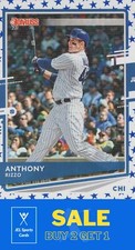 2020 Donruss Independence Day #132 Anthony Rizzo