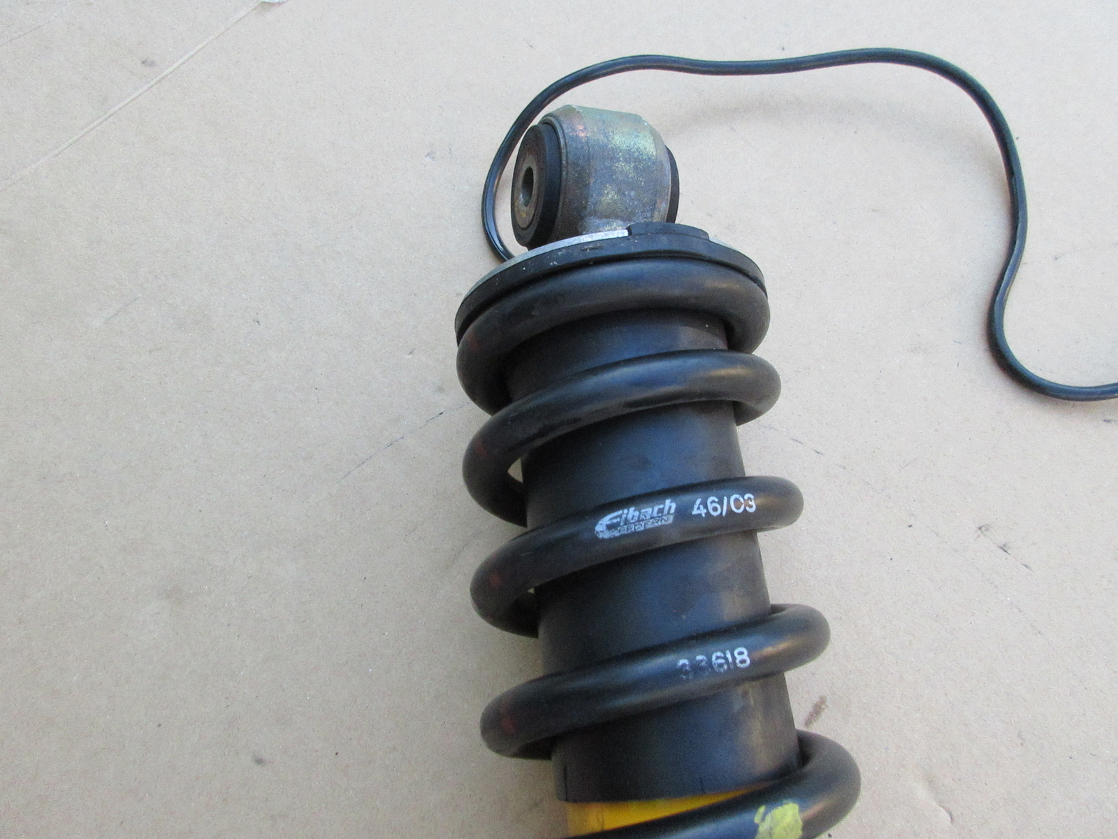 04 Lamborghini Murcielago #1025 Rear Shock Coil Spring Strut OEM