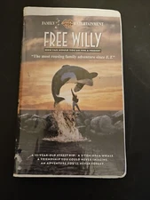 Free Willy (VHS, 1993, Clamshell)