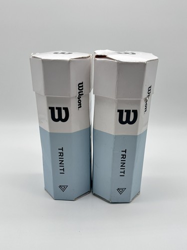 Wilson Triniti Tennis Balls 2 Cans 3 Balls Each