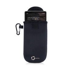GENUINE INVENTCASE BLACK NEOPRENE POUCH CASE FOR GOOGLE PIXEL 7A