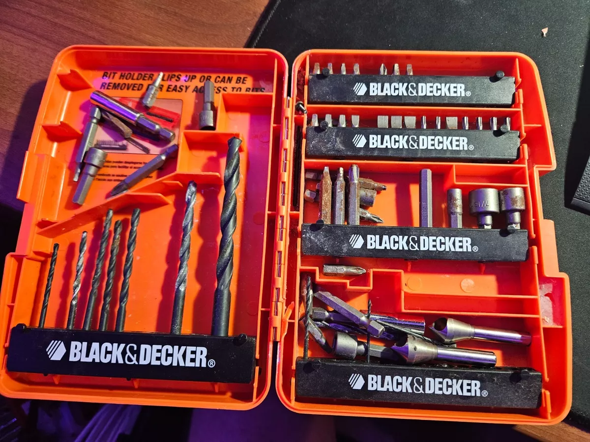 Black and decker driver outlet bit set