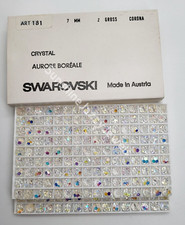 Factory Pack Swarovski Crystal Clear AB 7mm Faceted Round 5000 Beads; 288pc; NIB