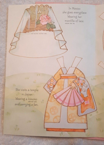 Ambassador Cards For A Sweet Granddaughter Stacy The Paper Doll Birthday Card - Picture 2 of 4
