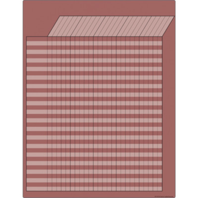 Teacher Created Resources Deep Rose Incentive Write-On/Wipe-Off Chart (TCR 7923)