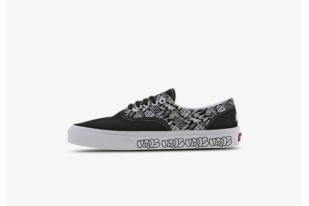 WINTER SALE Vans Era Graffiti Black White UK Size 5 RRP 60