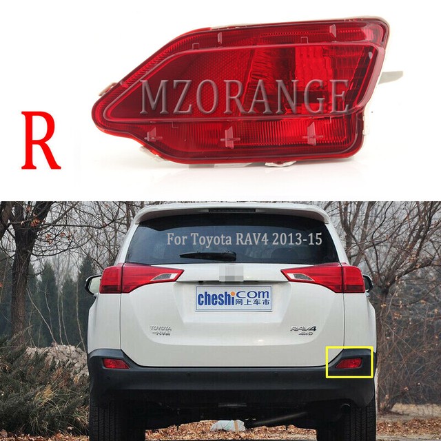 Right For Toyota RAV4 2013 2014 2015 Rear Bumper Light Reflector