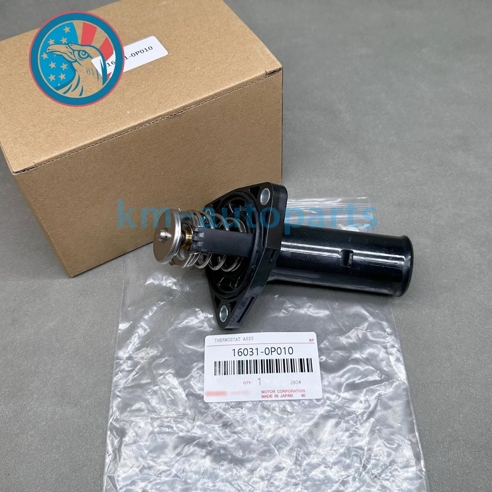 FOR TOYOTA 4.0L engine TUNDRA FJ CRUISER THERMOSTAT with housing 16031-0P010 Foto 4 de 4