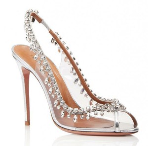 slip in high heel sandals