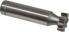 Made in USA 5/8" Diam x 3/16" Face Width, Cobalt, 8 Teeth, Shank Connection W...