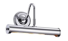 12" Polished Chrome Swan Neck Picture Light