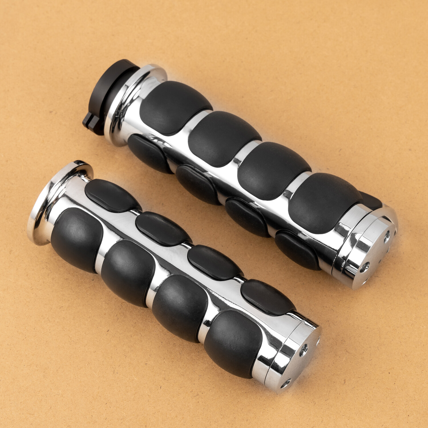 For Harley Road King Softail Electra Glide 1" Motorcycle Handle Bar Hand Grips