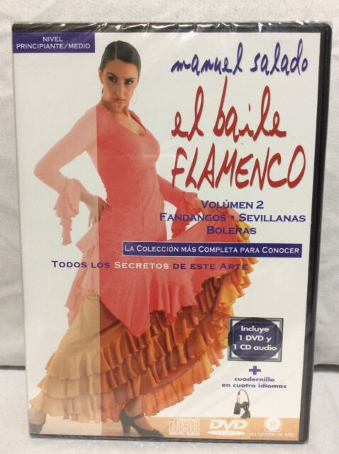 El Baile Flamenco Vol 2 Fandangos Sevillanas Boleras Manuel Salado DVD CD  Set for sale online | eBay