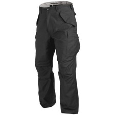 Helikon Genuine US M65 Combat Cargo Mens Trousers Army Pants Military Nyco Black