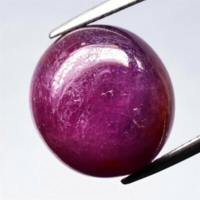 21.74 CT Rubí Natural Rojo Cabujon Sin Calefacción Origen Africa( Ver vídeo)