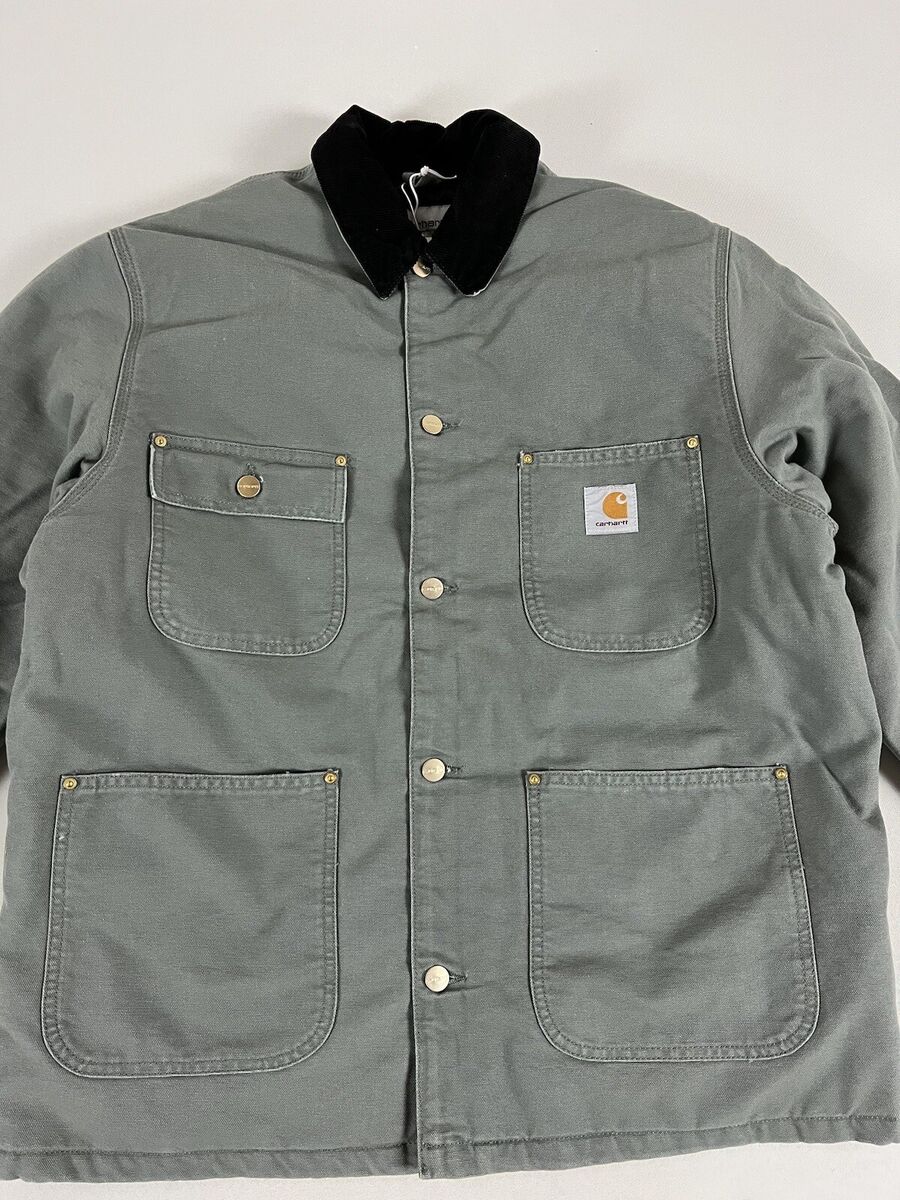 CARHARTT WIP OG CHORE COAT SMOKE GREEN AGED CANVAS L NWOT | eBay CARHARTT WIP OG CHORE COAT SMOKE GREEN AGED CANVAS L NWOT | eBay